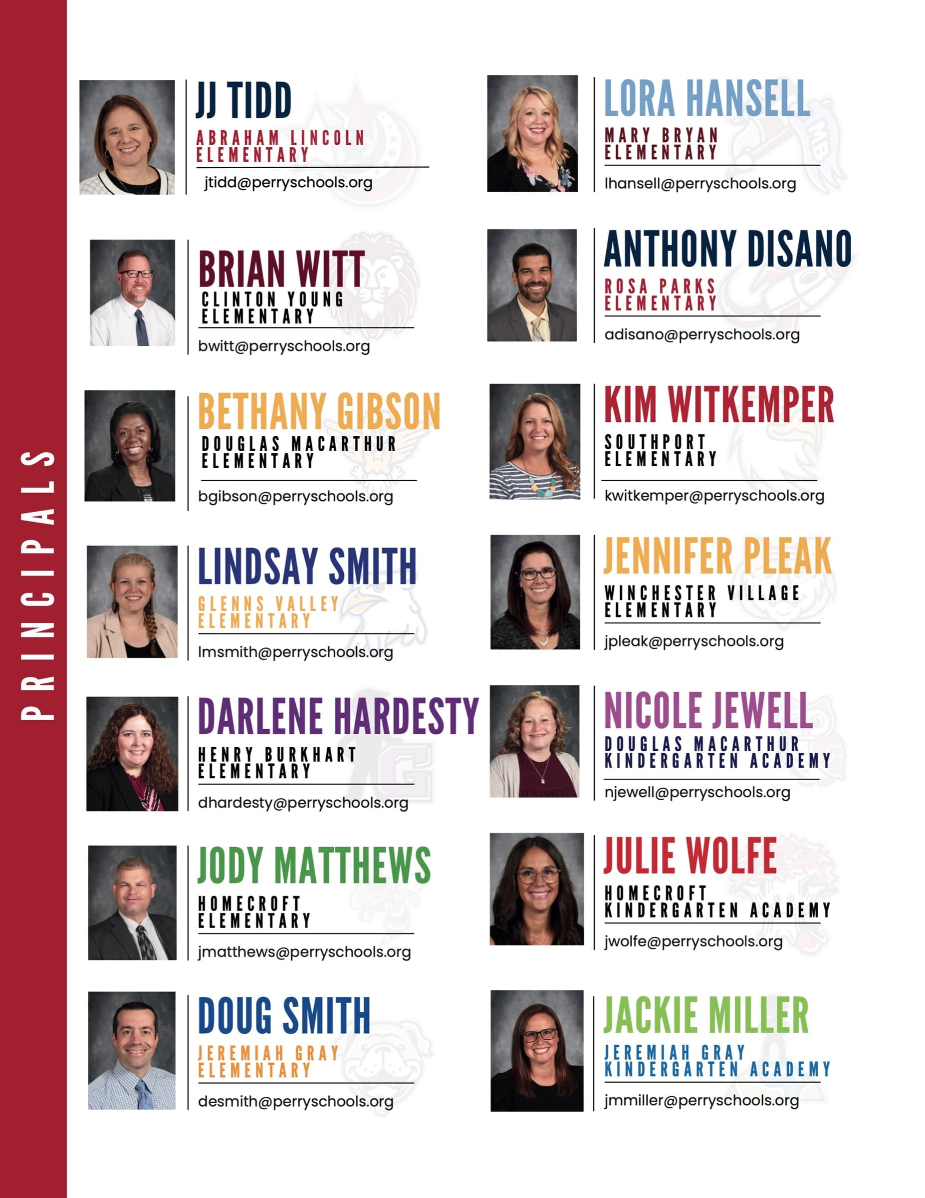 Staff directory interior page 5