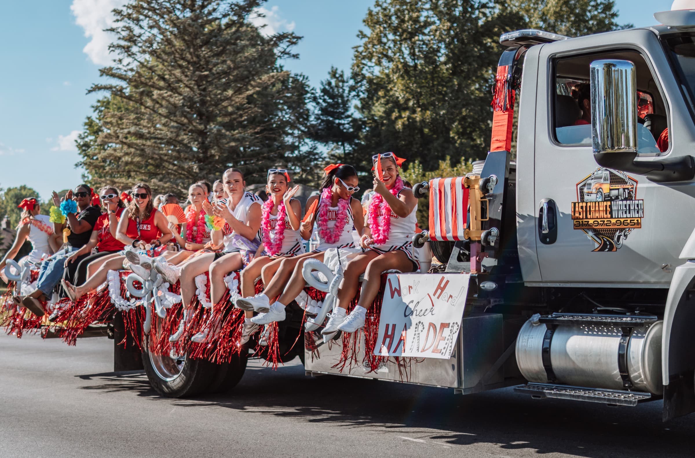 SHS Homecoming 2026 parade.