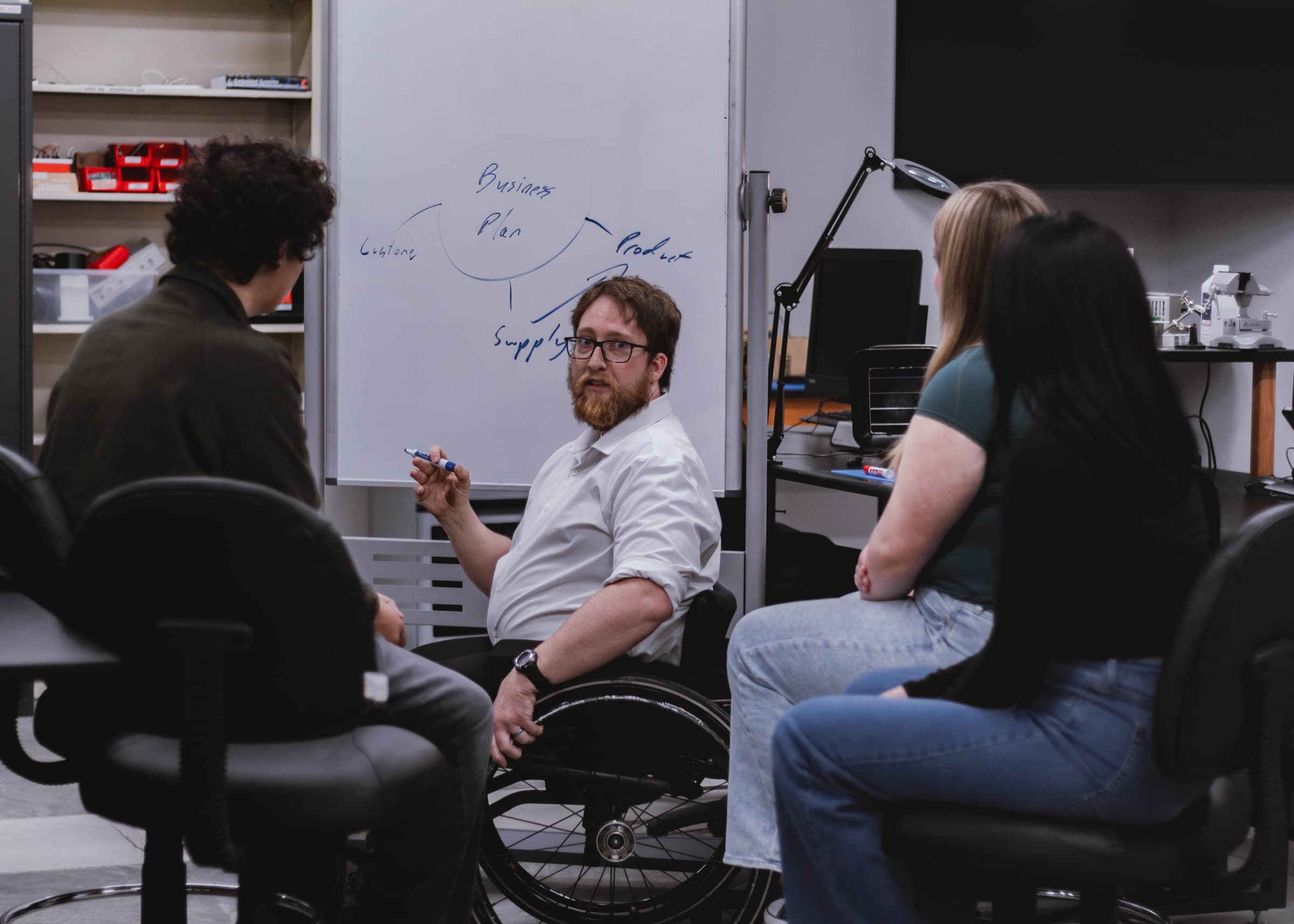 Behind-the-scenes from the 2026 Innovation commercial shoot.