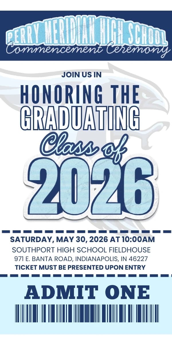 Custom graduation tickets, second design
