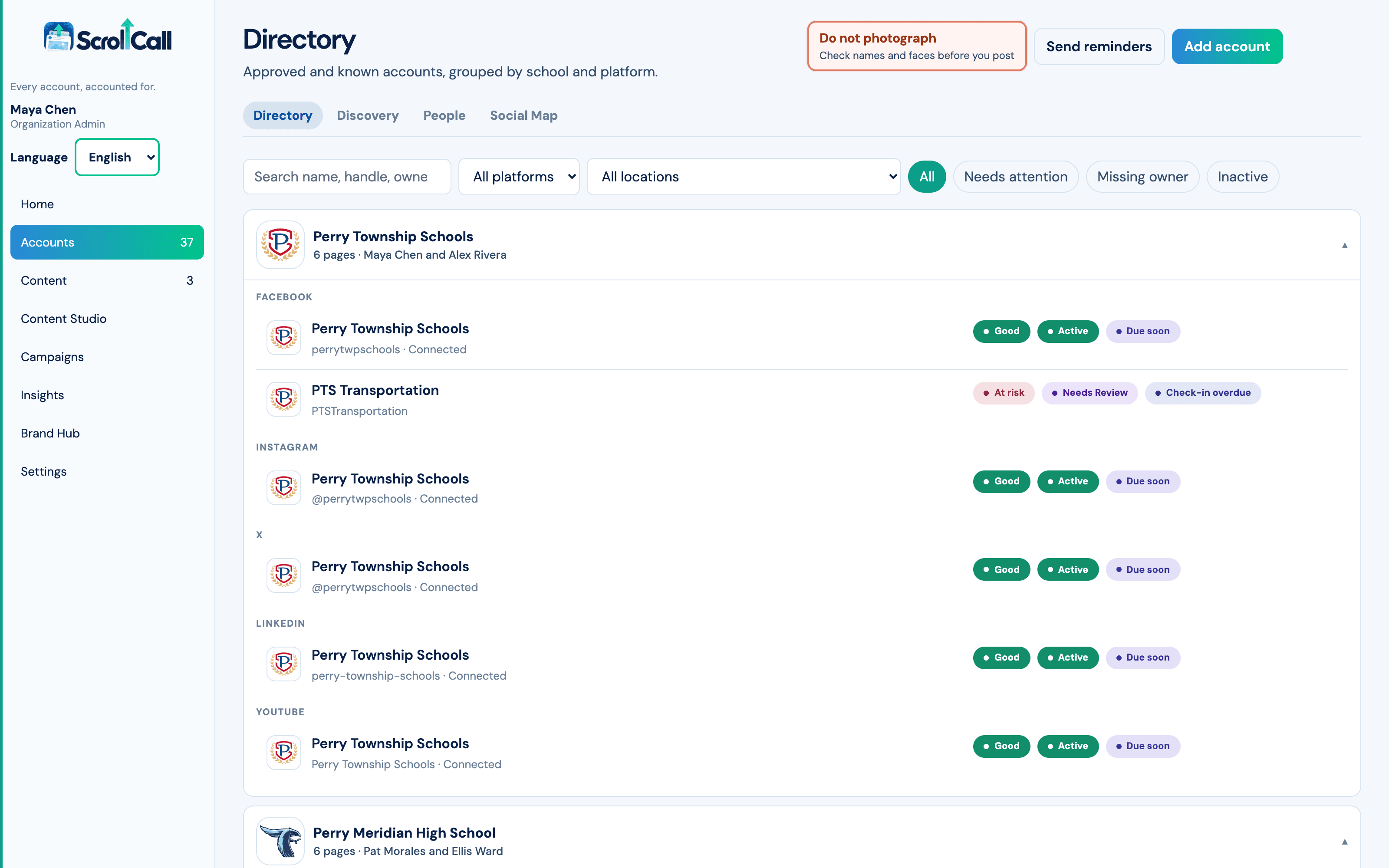 Account Directory
